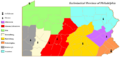 Ecclesiastical Province of Philadelphia map 1