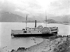 Eliza Anderson sidewheeler in Alaska 1898
