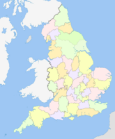 English counties 1851 with ridings.svg