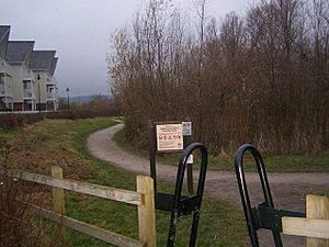 Entrance to Leybourne Lakes Country Park - geograph.org.uk - 1084361