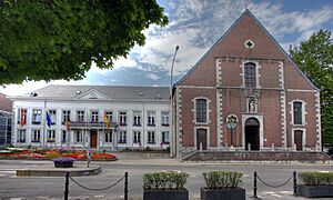 Eupen Rathaus Kapuzinerkirche 2009