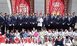 Felicidades al Real Madrid, campeón de liga (34014774163)
