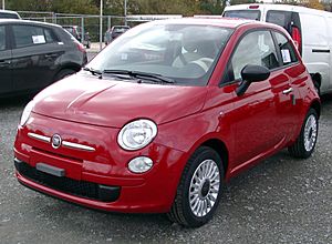 Fiat 500 2007 front 20071020
