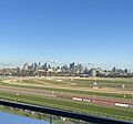 Flemington VRC - Melbourne Skyline