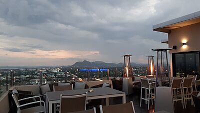Gaborone, Botswana Room 52 Rooftop Restaurant
