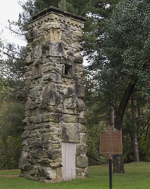 Gallipolis Epileptic Hospital Stone Water Towers