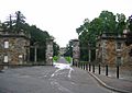 Gates of Newbattle Abbey
