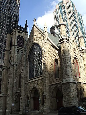 Gerald Farinas Chicago Cathedral of Saint James from South.jpg