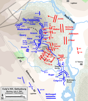 Gettysburg Day3 Culp's Hill Morning