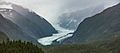 Glaciar Spencer, trayecto ferroviario escénico Seward-Anchorage, Alaska, Estados Unidos, 2017-08-21, DD 96