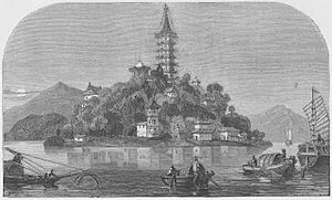 Golden Island, on The Yang-Tse River, China (LMS, 1869, p.64)