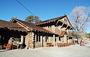 Grand Canyon Village-Grand Canyon Railroad Depot-1901-1