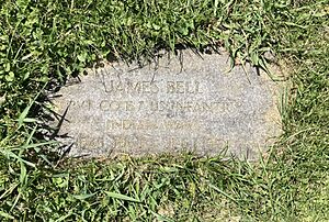 Grave of James Joseph Bell (1845–1901) at Mount Olivet Cemetery, Chicago