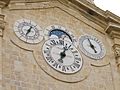 Großmeisterpalast Valletta Astronomische Uhr