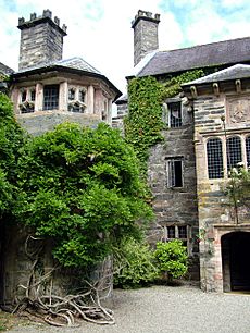 Gwydir Castle entrance