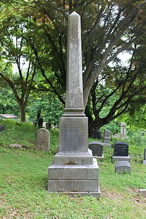 Henry Ruhl Guss tombstone