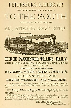 Historical and Industrial Guide to Petersburg, Virginia - 1884 - Petersburg Railroad