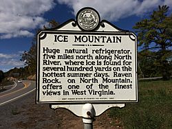 Ice Mountain Historical Marker Augusta WV 2014 10 05 01