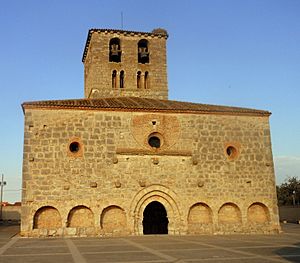 Church of St. Michael of San Miguel del Pino, Valladolid, Spain in 2013