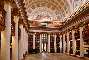 Interior, National Library of Finland, 2019 (01)