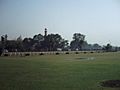 Iqbal park lush grounds