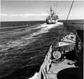 Italian convoy sailing towards North Africa