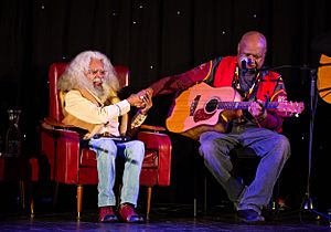 Jack Charles and Archie Roach at A Night With Uncle Jack Event, Sept 6th 2019
