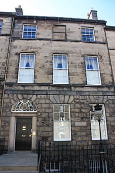 James Clerk Maxwell's birthplace at 14 India Street