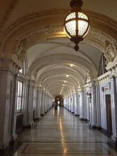 James R. Browning Courthouse Long Hallway