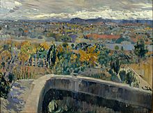 Joaquim Mir - The New Pond - Google Art Project