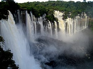 Kalandula waterfalls of the Lucala-River in Malange, Angola (2)