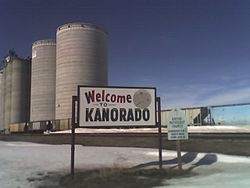 Kanorado Welcome Sign (2008)