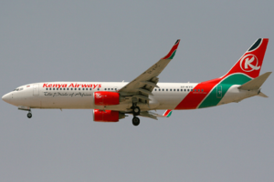Kenya Airways Boeing 737-800 5Y-KYC DXB 2008-7-26