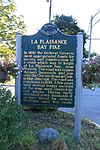 La Plaisance Bay Pike historical marker Tecumseh Michigan.JPG