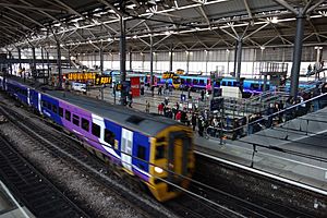 Leeds city railway stration