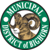 Official seal of Municipal District of Bighorn No. 8