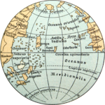 Martin Behaim 1492 Ocean Map