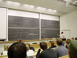 Math lecture at TKK