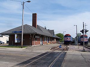 McHenry Metra Station