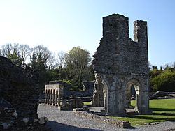 Mellifont Abbey lavabo County Louth Ireland.JPG