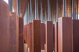 Memorial Monuments at The National Memorial for Peace and Justice