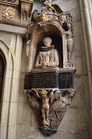 Memorial to Anne Bennet, York Minster (14027907027)