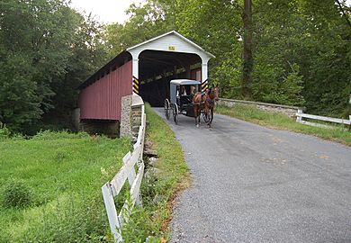 Mercer's Mill Covered Bridge 2600px