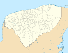 CZA is located in Yucatán (state)