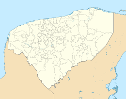 Teabo is located in Yucatán (state)