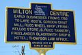 Milton Center NY marker