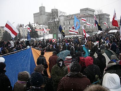 Minsk opposition meeting after presidental election 2.JPG