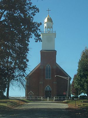 Montgomery Indiana Catholic church
