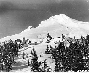 Mt. Hood and Timberline Lodge, 1943