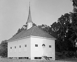 Negro Baptist Church Silver Hill Plantation tightly cropped